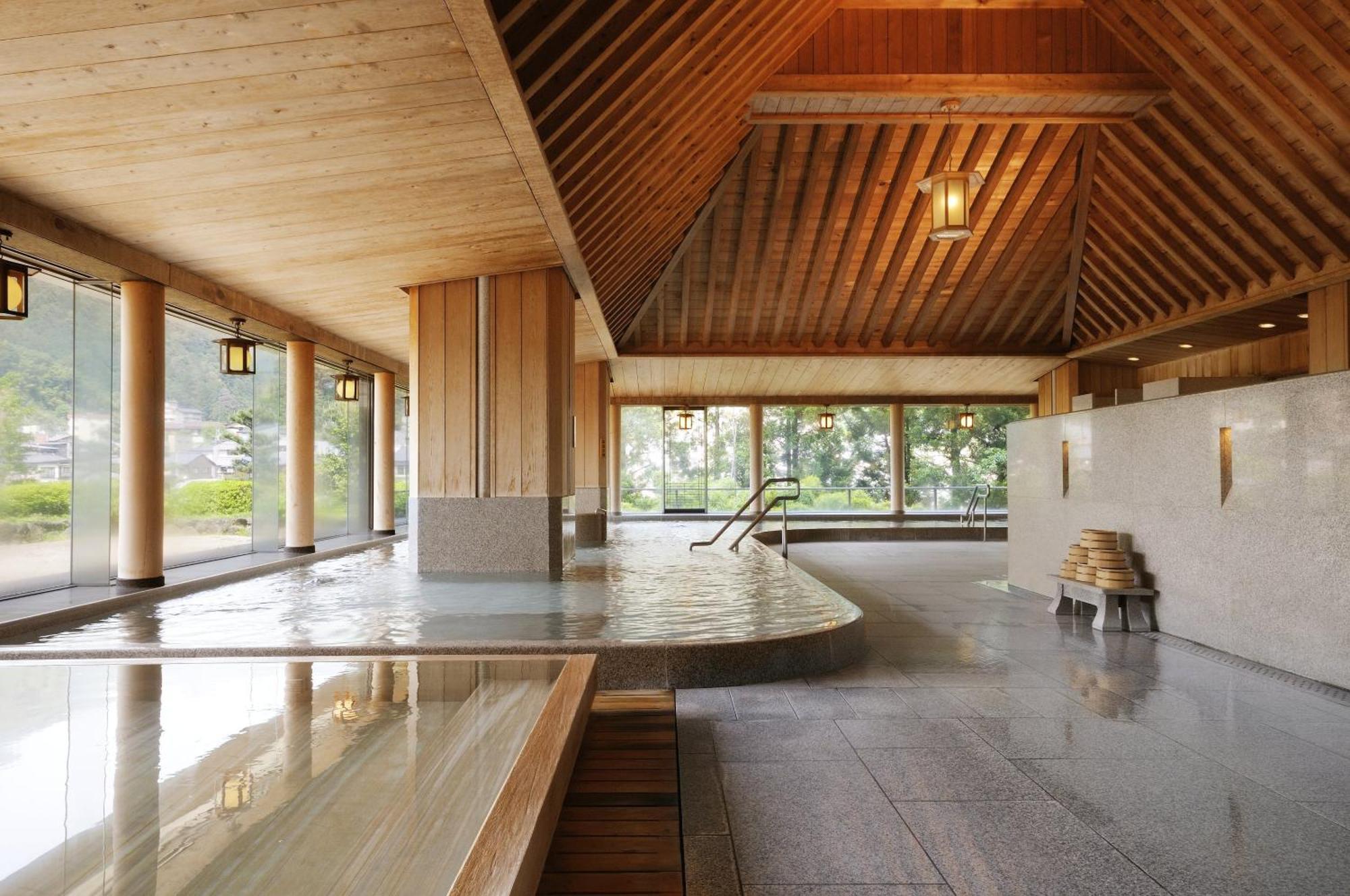 فندق جيرو أونسين سويميكان المرافق الصورة The interior of the Hōshika Onsen